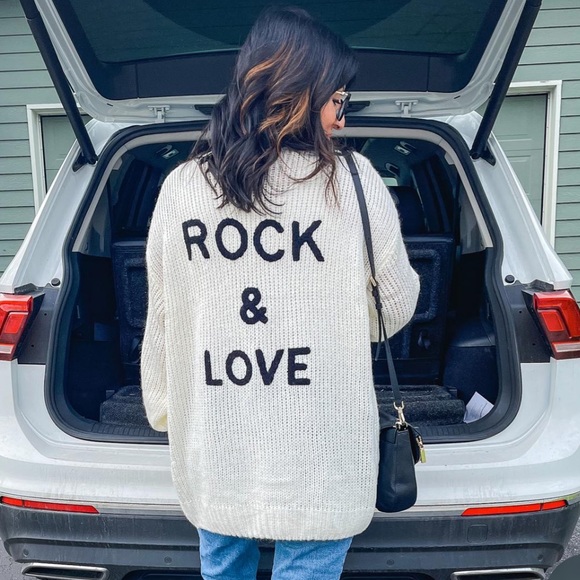 pretty garden Sweaters - Rock & Love cardigan, L